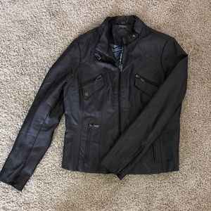 Jou Jou leather motorcycle jacket
